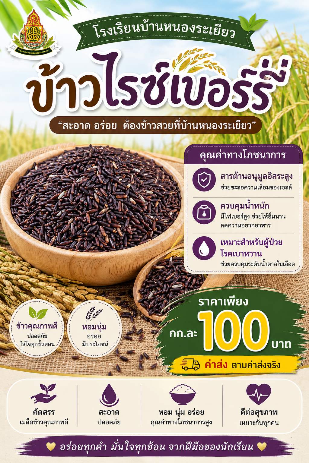 ข้าวไรซ์เบอร์รี่