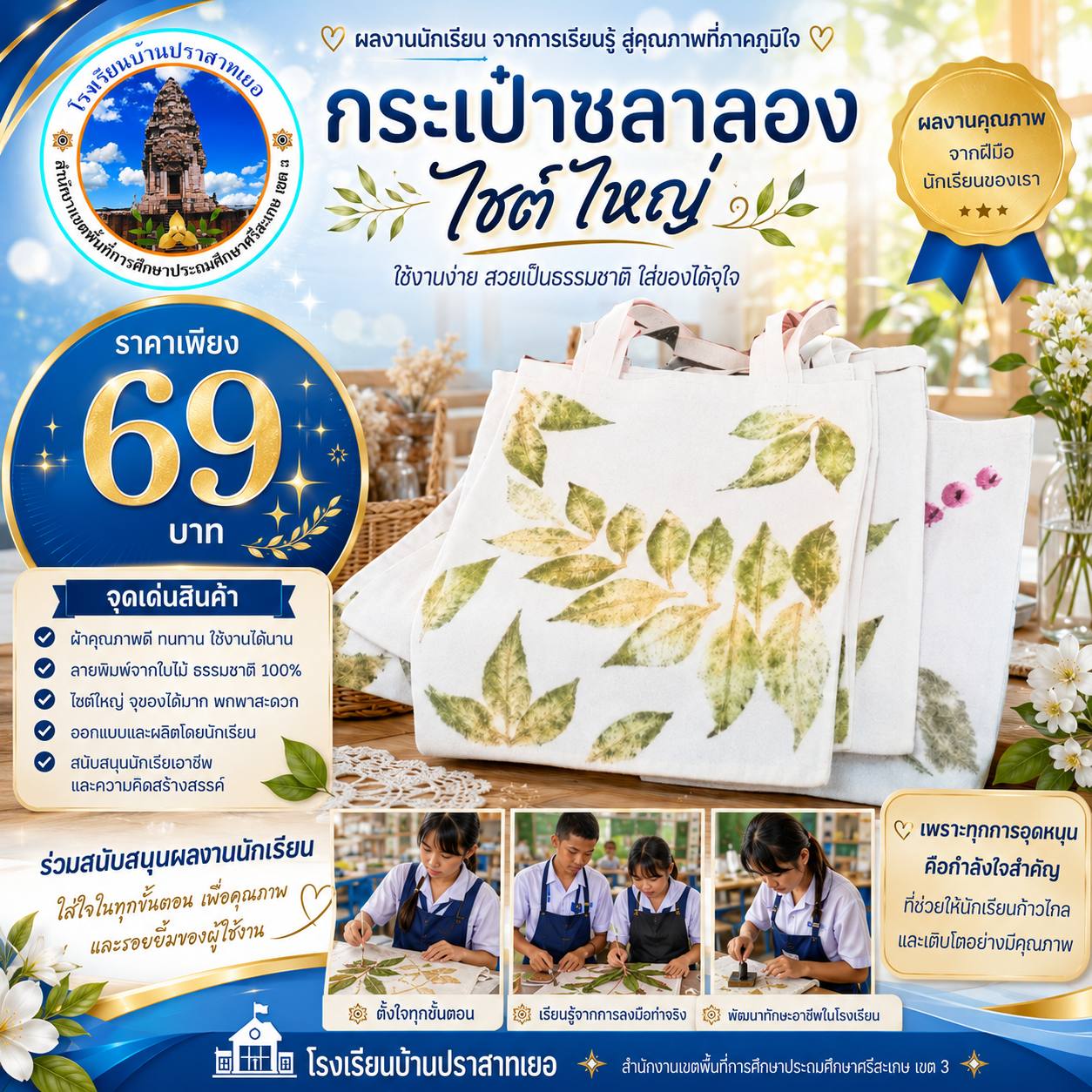 กระเป๋าซลาลอง (ไซต์ใหญ่)