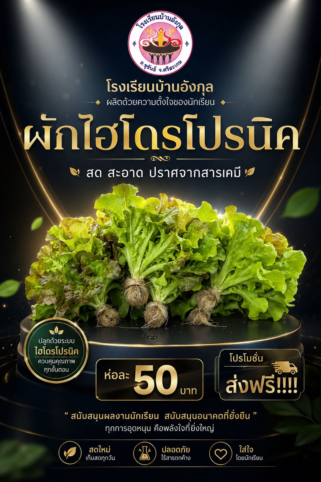 ผักโฮโดรโปนิค