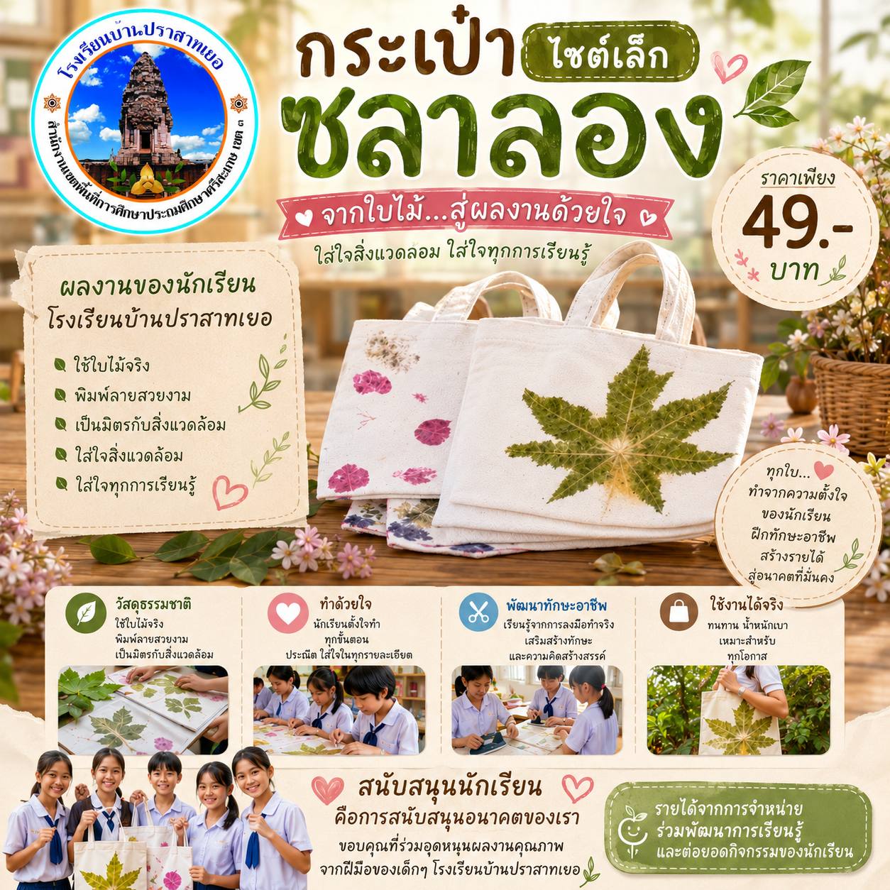 กระเป๋าซลาลอง (ไซต์เล็ก)