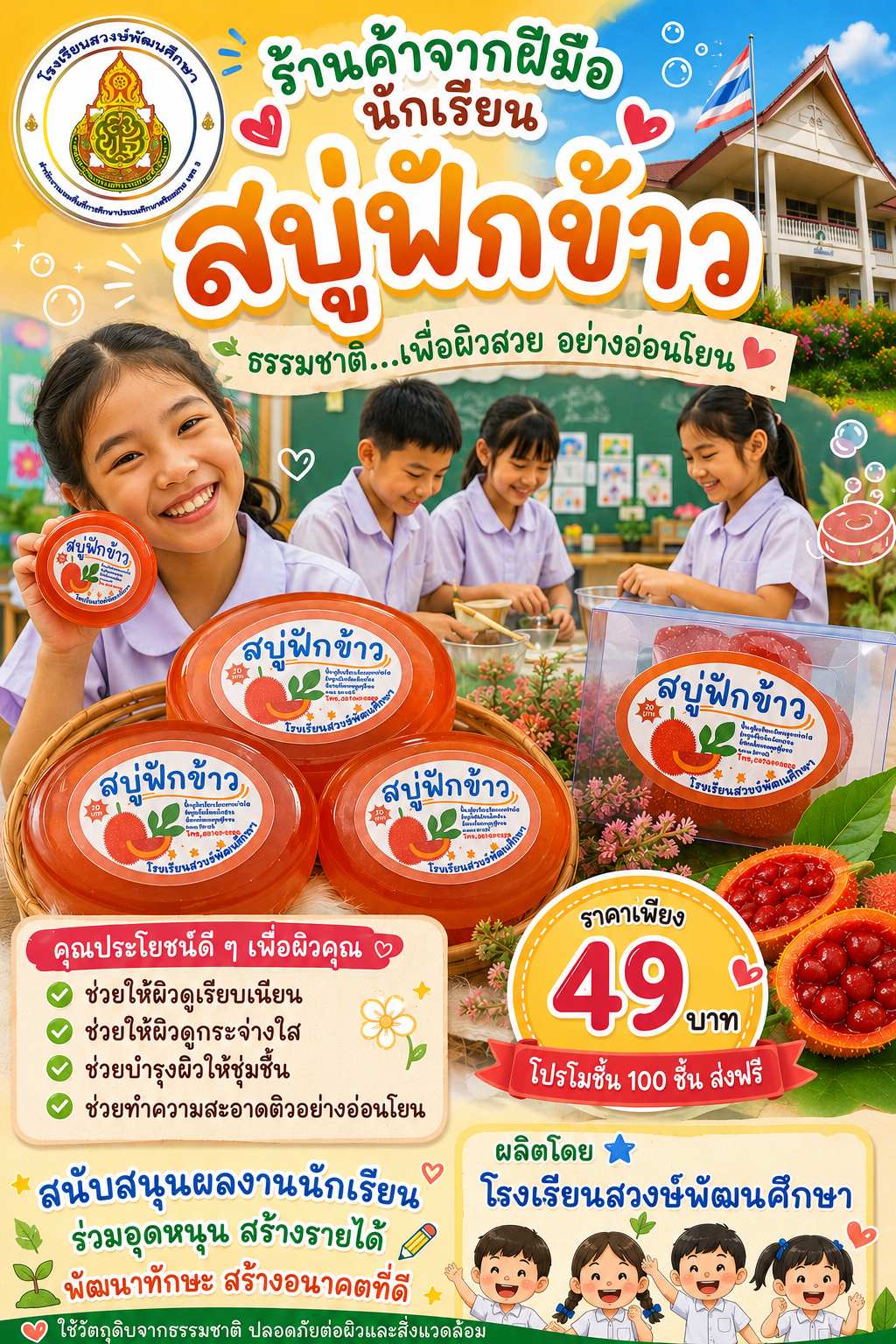สบู่ฟักข้าว