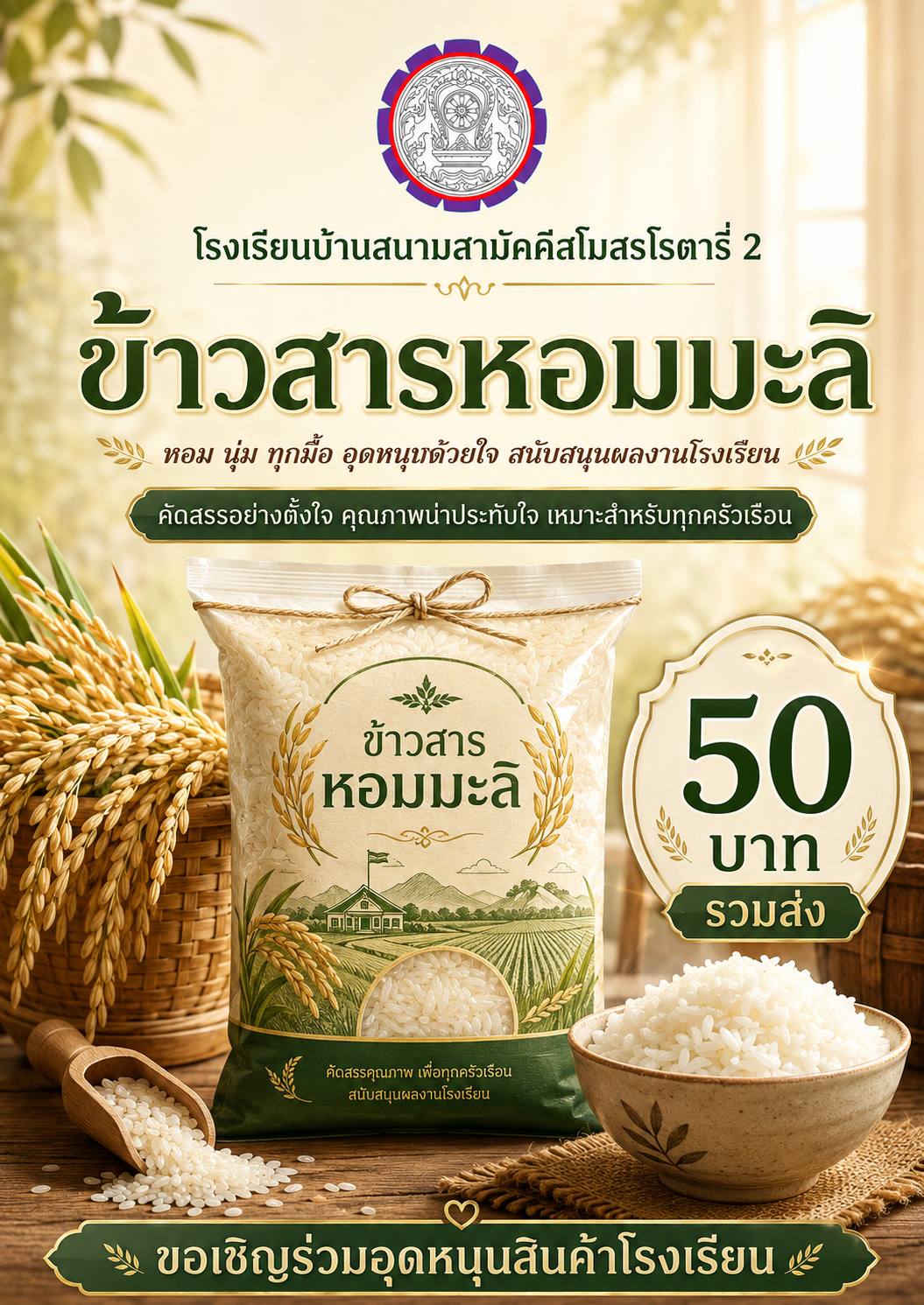 ข้าวสารหอมมะลิ
